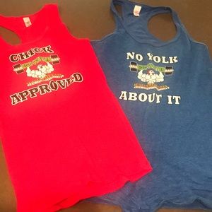 International Egg White Workout Tops